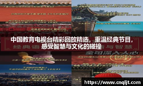 中国教育电视台精彩回放精选，重温经典节目，感受智慧与文化的碰撞